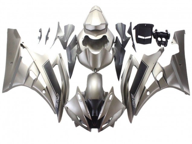 2006-2007 Silver Grey Yamaha YZF R6 Motorcycle Fairings Canada