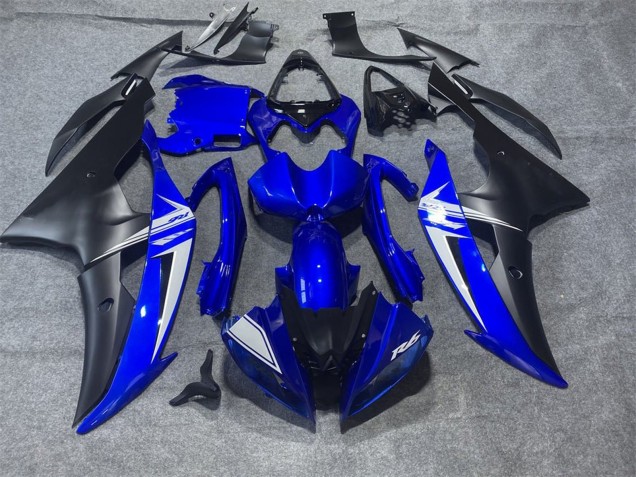 2008-2016 Blue White Matte Black Yamaha YZF R6 Motorcycle Fairings Canada