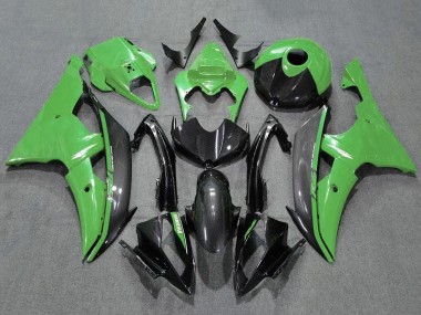 2008-2016 Green Carbon Fiber Style Yamaha YZF R6 Motorcycle Fairings Canada