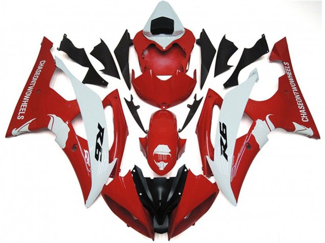 2008-2016 White Red Black Yamaha YZF R6 Motorcycle Fairings Canada
