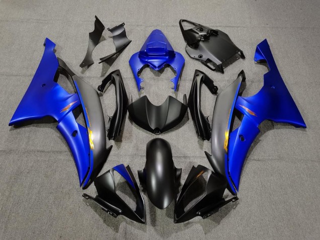 2008-2016 Blue Matte Black Yellow Decals Yamaha YZF R6 Motorcycle Fairings Canada
