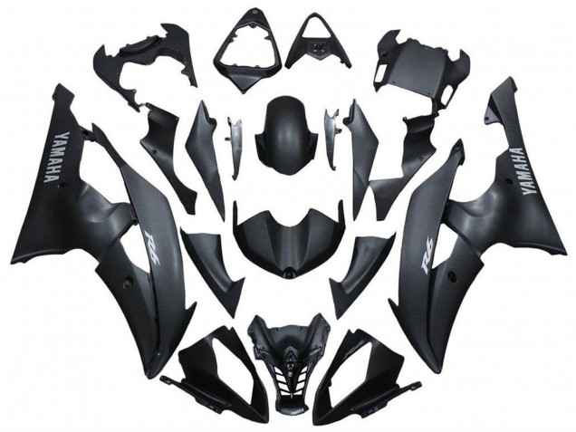 2008-2016 Matte Black Silver Decals Yamaha YZF R6 Motorcycle Fairings Canada
