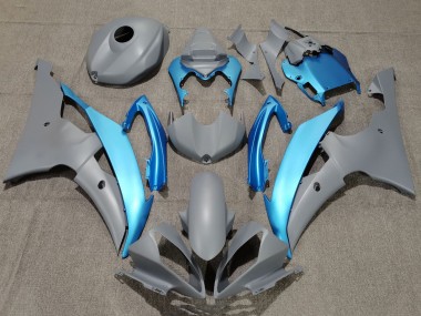 2008-2016 Grey Light Blue Yamaha YZF R6 Motorcycle Fairings Canada