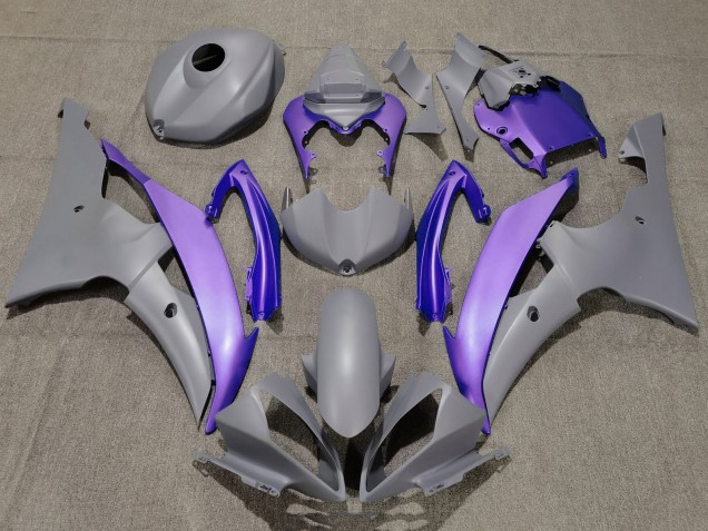 2008-2016 Grey Purple Yamaha YZF R6 Motorcycle Fairings Canada