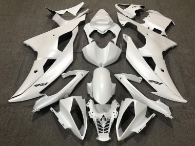 2008-2016 Pearl White Yamaha YZF R6 Motorcycle Fairings Canada