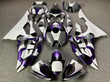 2008-2016 White Purple Grey Black Camouflage Yamaha YZF R6 Motorcycle Fairings Canada