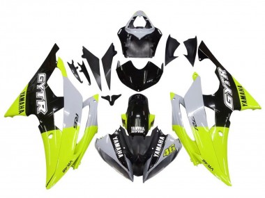 2008-2016 White Green Glossy Black GYTR Yamaha YZF R6 Motorcycle Fairings Canada