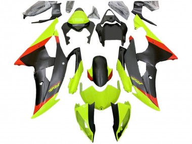 2008-2016 Green Red Matte Black Yamaha YZF R6 Motorcycle Fairings Canada