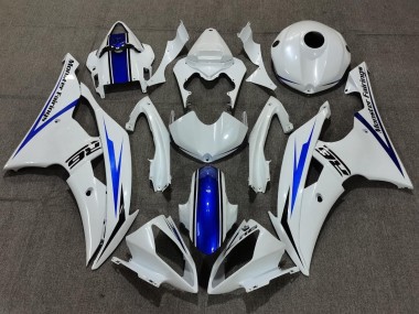 2008-2016 White Blue Yamaha YZF R6 Bike Fairings Canada