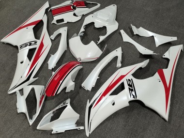 2008-2016 Pearl White Red Yamaha YZF R6 Bike Fairings Canada