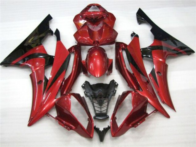 2008-2016 Red Black Yamaha YZF R6 Motorcycle Fairings Canada