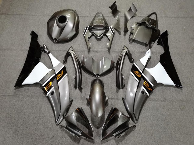 2008-2016 Silver White Gold Black Yamaha YZF R6 Motorcycle Fairings Canada