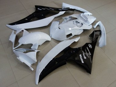 2008-2016 White Glossy Black Yamaha YZF R6 Motorcycle Fairings Canada