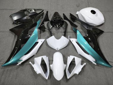 2008-2016 White Black Teal Blue Yamaha YZF R6 Motorcycle Fairings Canada