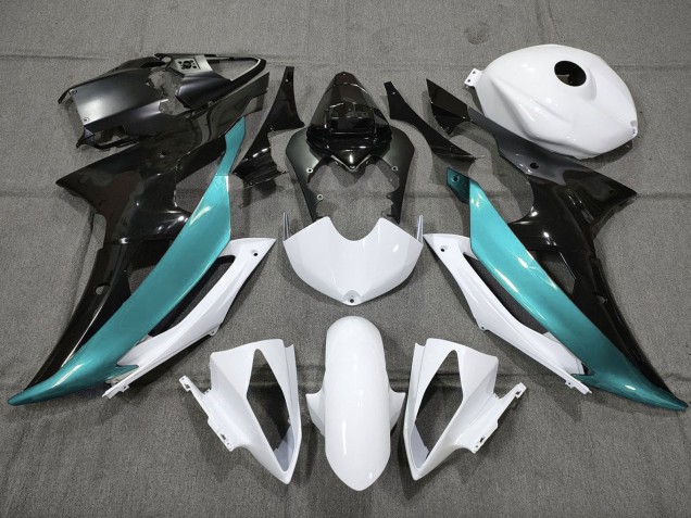 2008-2016 White Black Teal Blue Yamaha YZF R6 Motorcycle Fairings Canada