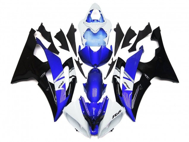 2008-2016 White Blue Black Yamaha YZF R6 Motorcycle Fairings Canada