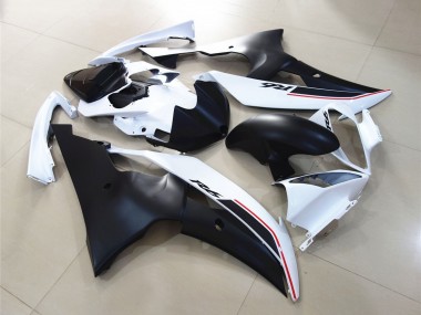 2008-2016 White Matte Black Red Yamaha YZF R6 Motorcycle Fairings Canada