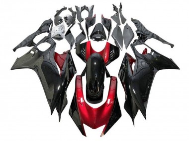 2017-2023 Red Glossy Black Yamaha YZF R6 Motorcycle Fairings Canada
