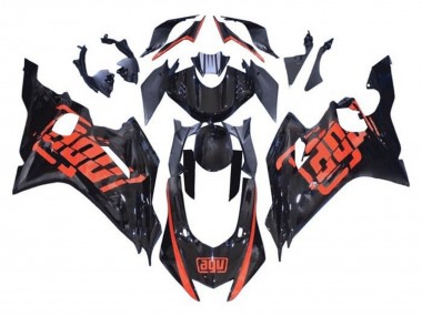 2017-2023 Glossy Black Red AGV Yamaha YZF R6 Motorcycle Fairings Canada