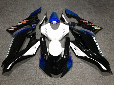 2017-2023 White Blue Glossy Black Yamaha YZF R6 Motorcycle Fairings Canada
