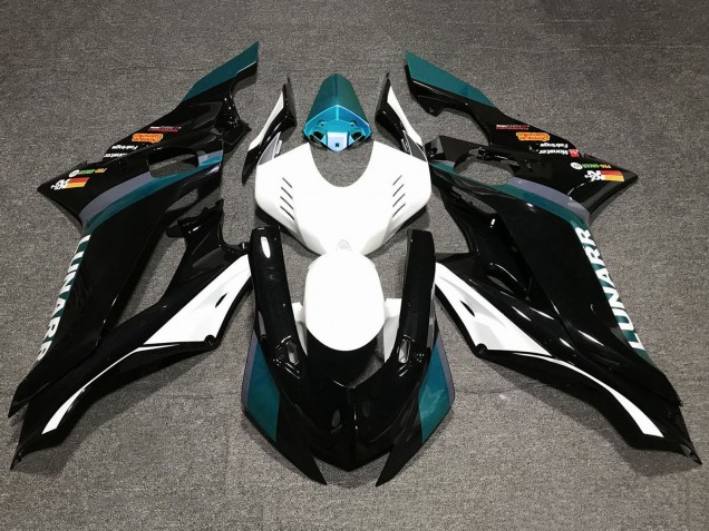 2017-2023 White Teal Blue Glossy Black Yamaha YZF R6 Motorcycle Fairings Canada