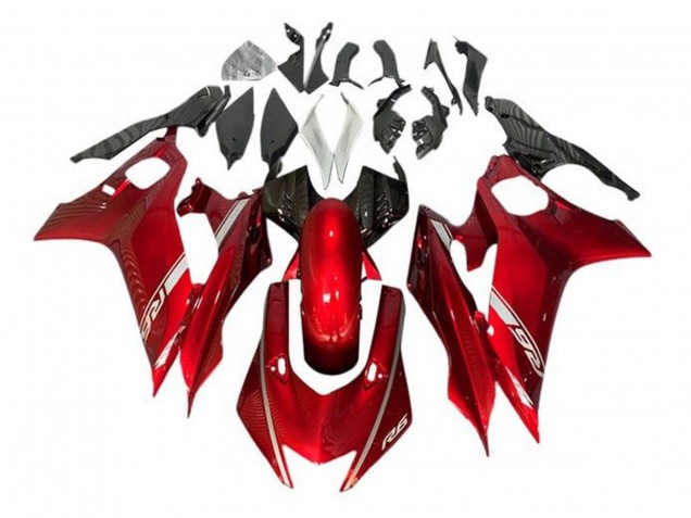 2017-2023 Red Yamaha YZF R6 Motorcycle Fairing Canada