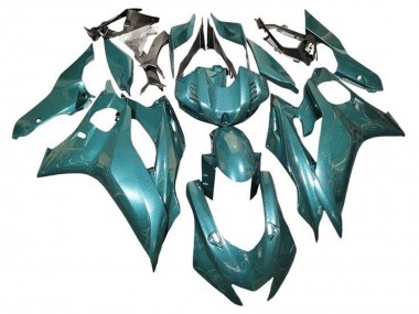 2017-2023 Metallic Teal Green Yamaha YZF R6 Motorcycle Fairings Canada