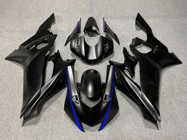 2017-2023 Matte Black Blue Yamaha YZF R6 Motorcycle Fairings Canada