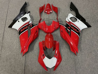 2017-2023 White Red Matte Black Yamaha YZF R6 Motorcycle Fairings Canada