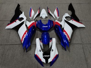 2017-2023 White Red Blue Black Yamaha YZF R6 Motorcycle Fairing Canada