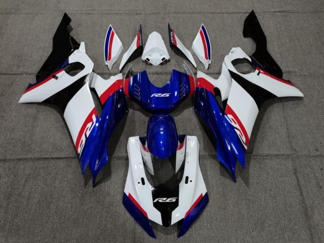 2017-2023 White Red Blue Black Yamaha YZF R6 Motorcycle Fairing Canada