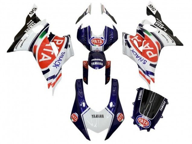 2017-2023 White Blue Red Black Pata Yamaha YZF R6 Motorcycle Fairings Canada