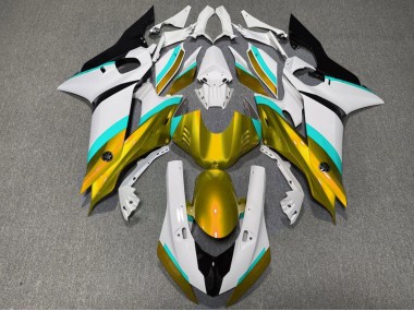 2017-2023 White Blue Gold Black Yamaha YZF R6 Motorcycle Fairings Canada