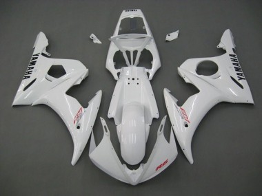 2005 White Red Black Yamaha YZF R6 Motorcycle Fairings Canada
