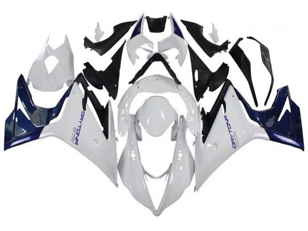 2013-2016 White Blue Triumph Daytona 675 Triple Motorcycle Fairings Canada