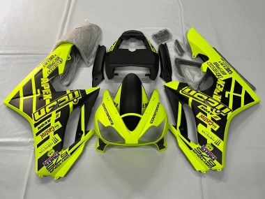 2006-2008 Yellow Matte Black Triumph Daytona 675 Triple Motorcycle Fairings Canada