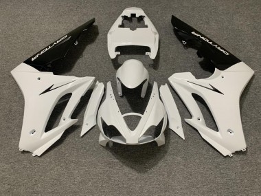2006-2008 White Glossy Black Triumph Daytona 675 Triple Motorcycle Fairing Canada
