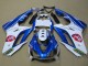2006-2008 White Blue Triumph Daytona 675 Triple Motorcycle Fairings Canada