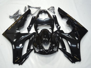 2009-2012 Glossy Black Gold Decals Triumph Daytona 675 Triple Motorcycle Fairing Canada