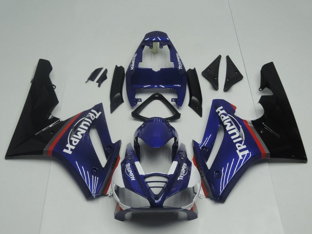 2009-2012 Blue Red Glossy Black Triumph Daytona 675 Triple Motorcycle Fairings Canada