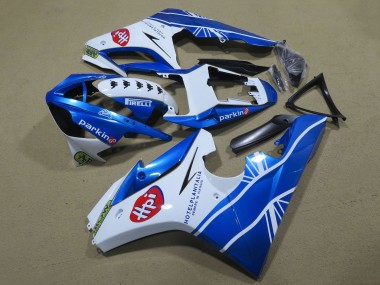 2009-2012 White Blue Hpi Triumph Daytona 675 Triple Motorcycle Fairings Canada