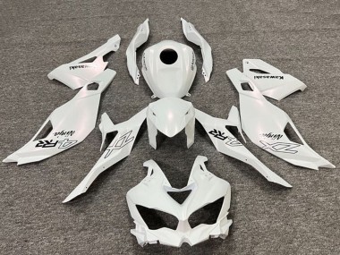 2019-2025 Pearl White Black Kawasaki ZX4R ZX-4RR Motorcycle Fairings Canada