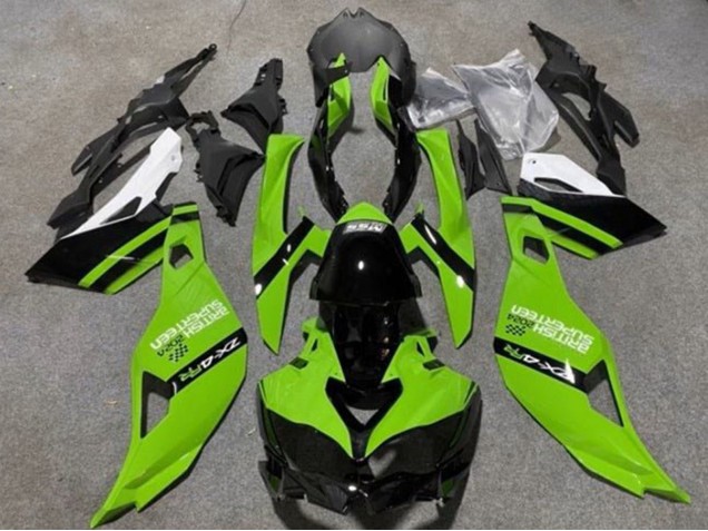 2019-2025 Green Black White Kawasaki ZX4R ZX-4RR Motorcycle Fairings Canada