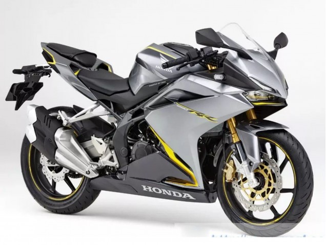 2017-2022 Silver Yellow Matte Black Honda CBR250RR Motorcycle Fairings Canada