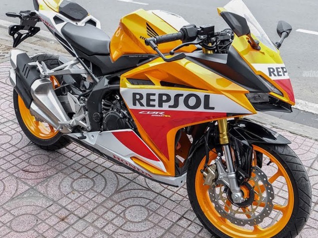 2017-2022 Yellow White Red Repsol Honda CBR250RR Motorcycle Fairings Canada