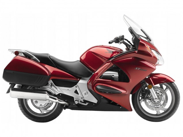 2002-2016 Dark Red Honda ST1300 Motorcycle Fairings Canada