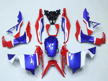 2018-2021 White Red Blue Honda ADV150 Motorcycle Fairings Canada