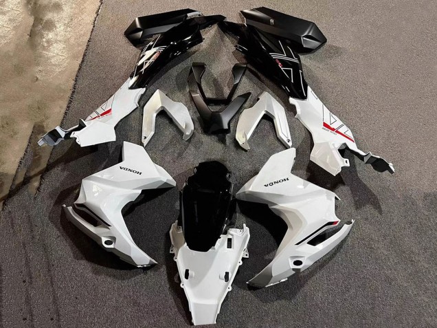 2022-2024 White Glossy Black Honda ADV160 Motorcycle Fairing Canada