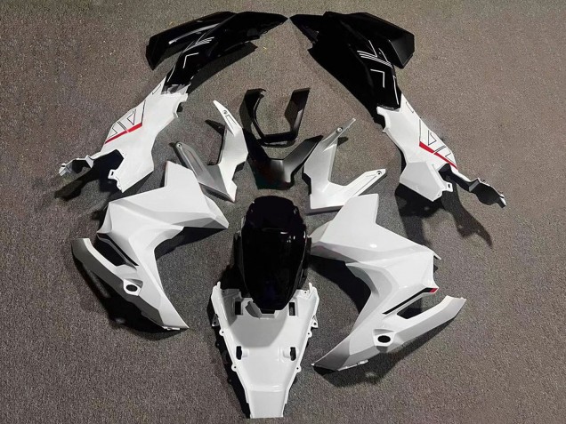 2022-2024 White Glossy Black Honda ADV160 Motorcycle Fairings Canada