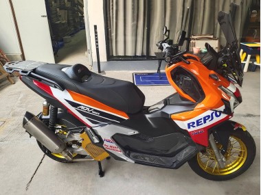 2022-2024 Orange White Red Blue Repsol Red Bull Honda ADV160 Motorcycle Fairings Canada